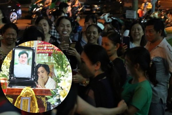 Dân chụp hình, livestream nghệ sĩ phản cảm ở đám tang NSƯT Chánh Tín